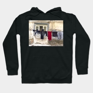 Washday in Naples Hoodie